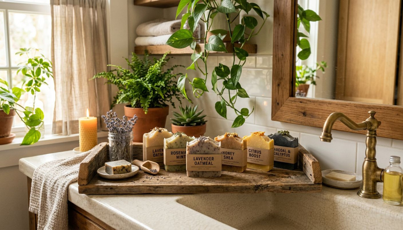 Comment les savonneries artisanales réinventent les rituels du bain ?