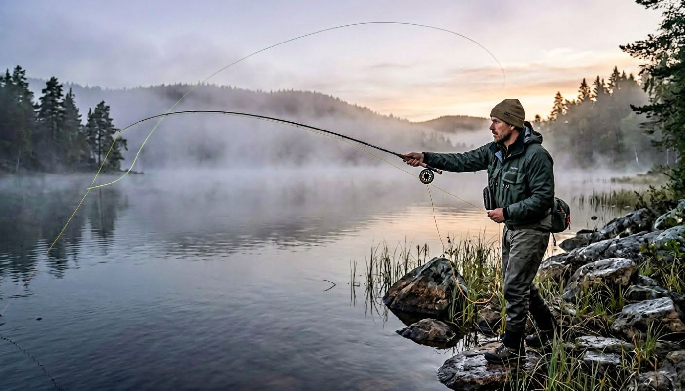 Les avantages de la pêche avec une canne casting moderne